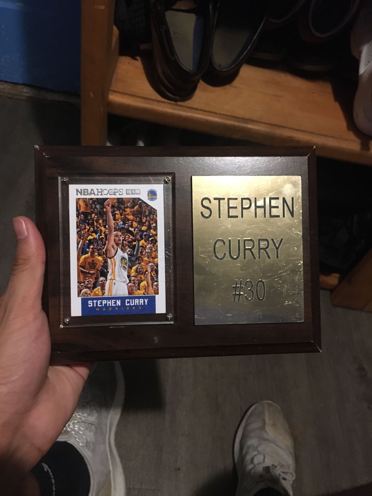 Stephen Curry plack