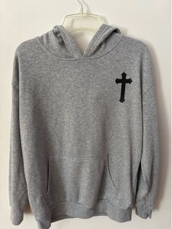 Vintage Y2k Cross Hoodie
