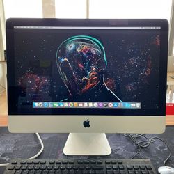 Apple iMac 21” CORE i7 3.1GHz 16GB RAM 1.12TB FUSION FULLY Functional CRACK Glass