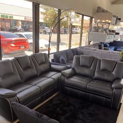 🛋️ NUEVA Eléctrica Con USB Sala 3 Piezas Sillas Reclinable EN CAJA 📦  🚛 Entrega Disponible 🛋️