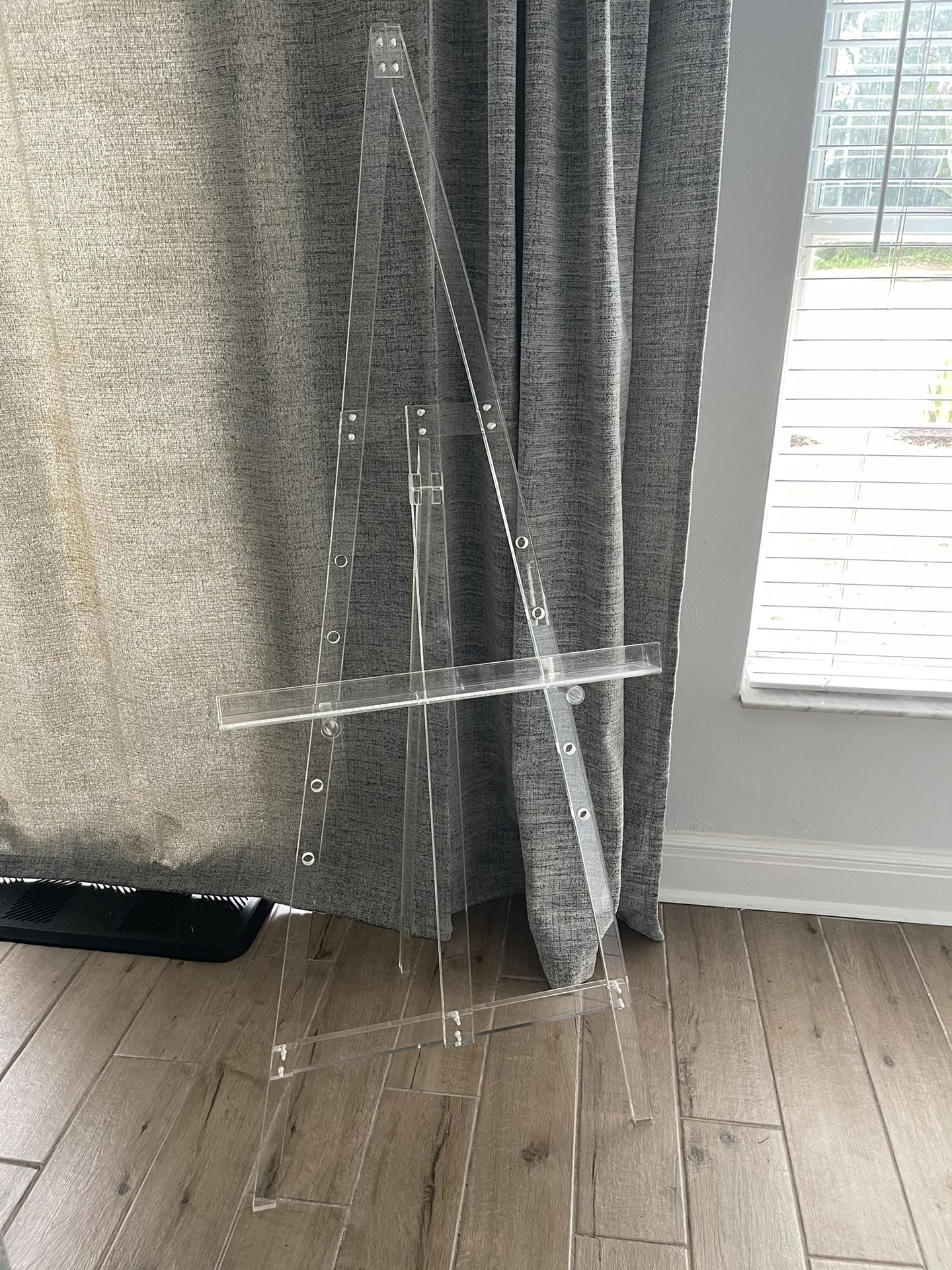 CB2 Acrylic Tripod Easel - Signage Stand