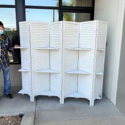 Brand New Room Divider Space Divider 6 Panels Privacy Screen 