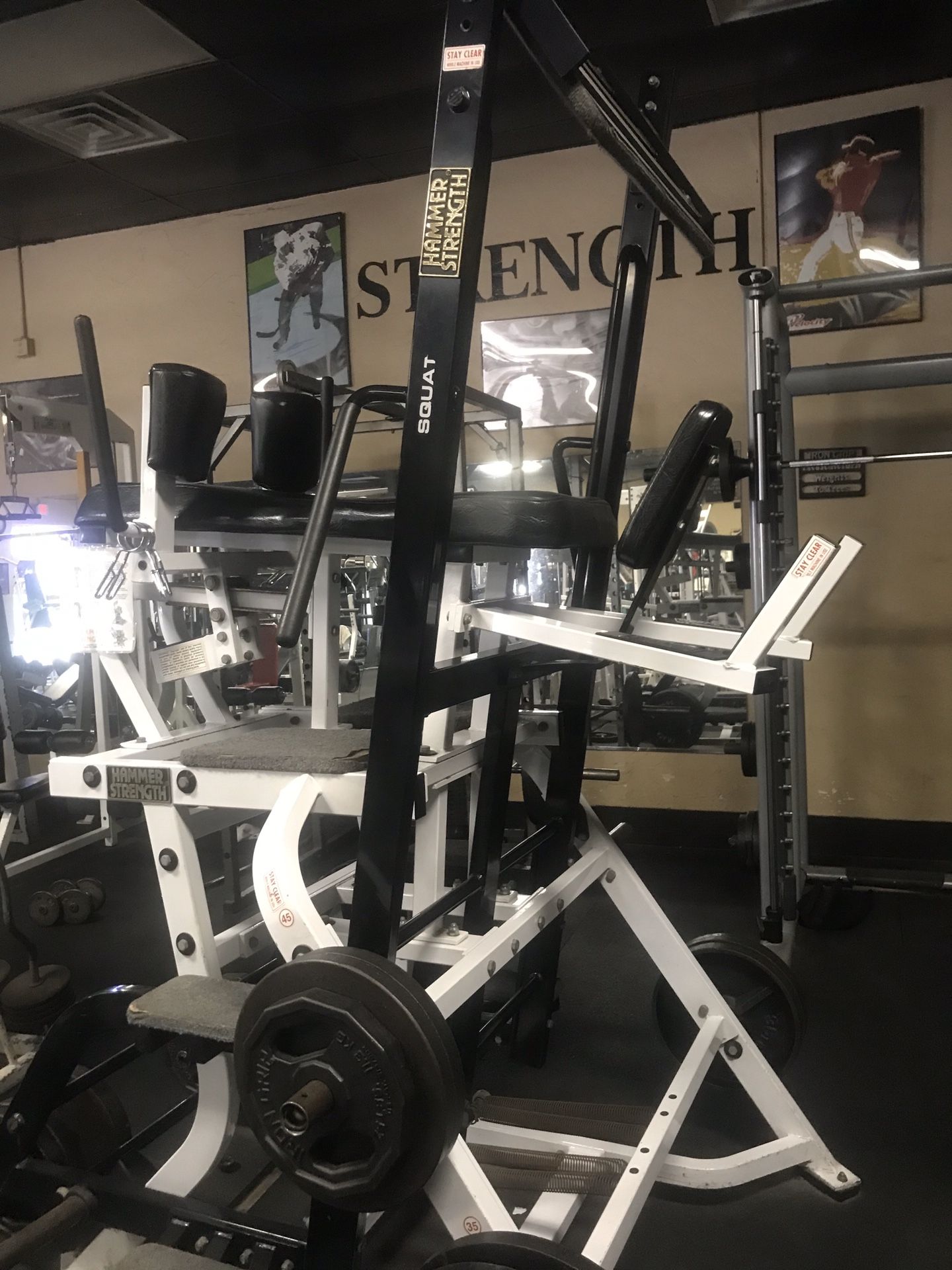 Hammer Strength H Squat Machine