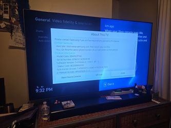 (65") Samsung QLED Q7 Series 120 HZ (read description)