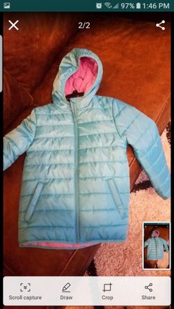 New girls winter jacket