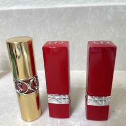 Bundle Dior and YSL lipsticks lot