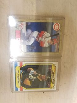 Fleer Jose Canseco Rookie Cards Pete Rose 1987 Topps #200 Cincinnati Reds Baseball Card all time hit KING