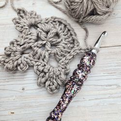 Handmade Resin Crochet Hook