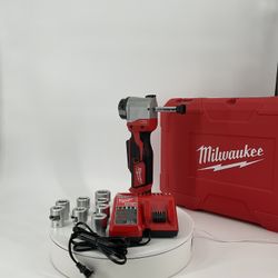 Milwaukee M12 12V Lithium-Ion Cordless Cable Stripper Kit for Cu RHW/RHH/USE Wire  