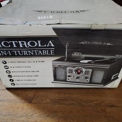 Victrola 6 In 1 Record Player Bluetooth 