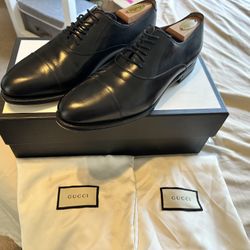Gucci Men’s Lace-up Leather Shoes (8)