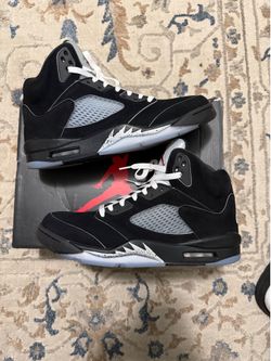 Air Jordan 5 Black Metallic Size 11.5