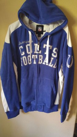 Colts fleece sweater size L