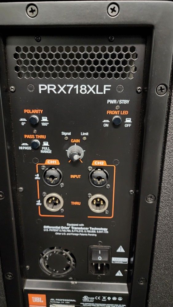 Jbl prx718xlf hotsell for sale