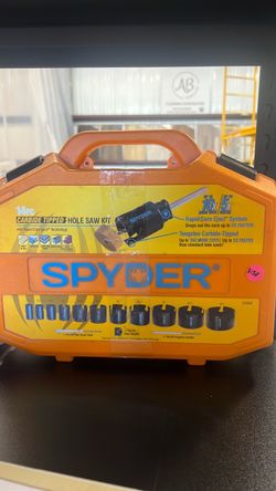Spyder 14-Piece Carbide Tipped Hole Saw Kit