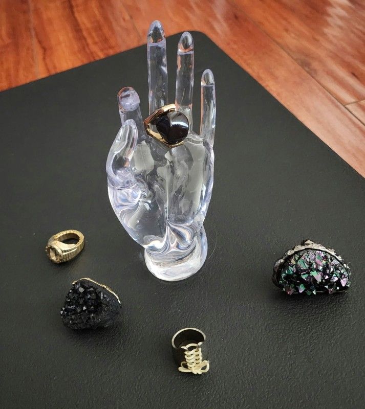 Lot of 5 Artsy Luxury Rings