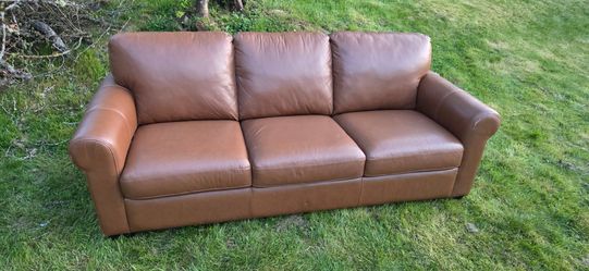 Leather sofa  3 seater