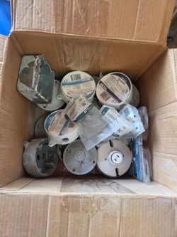 ASSORTED ELECTRICAL PARTS AS IS  ALL FOR $18