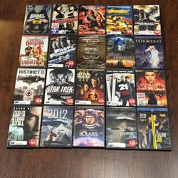 Collectors Edition.  20 Sci-Fi & Action DVDs From The 2000s