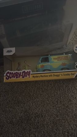 JADA Scooby Doo, mystery machine with shaggy and Scooby Doo diecast car