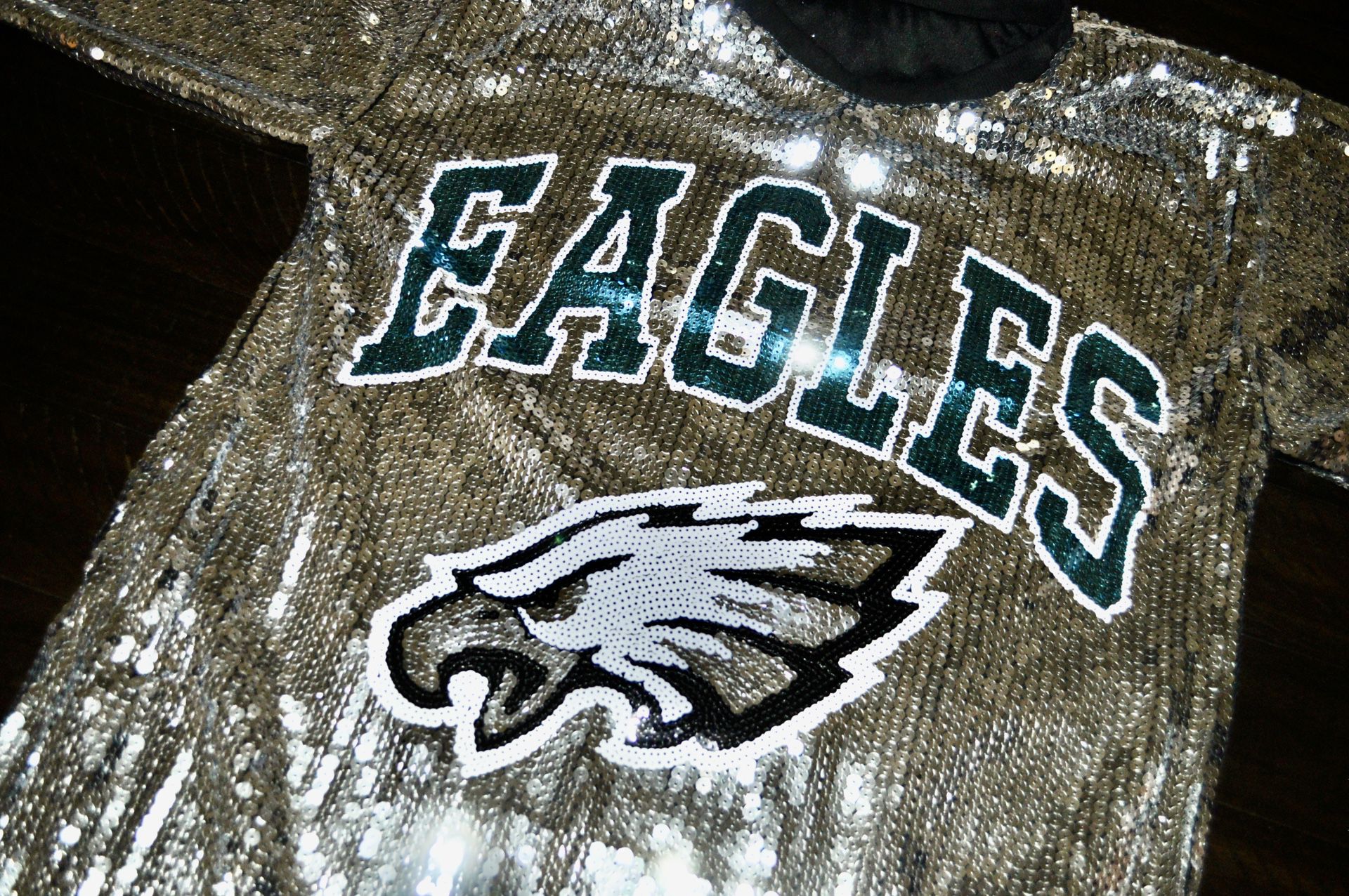 Philadelphia Eagles Sequin Dress
