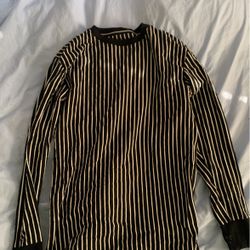 Stripped soft long sleeve