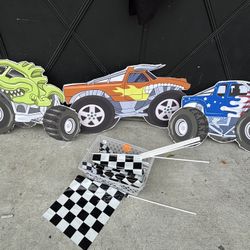 Monster Jam Party Decor