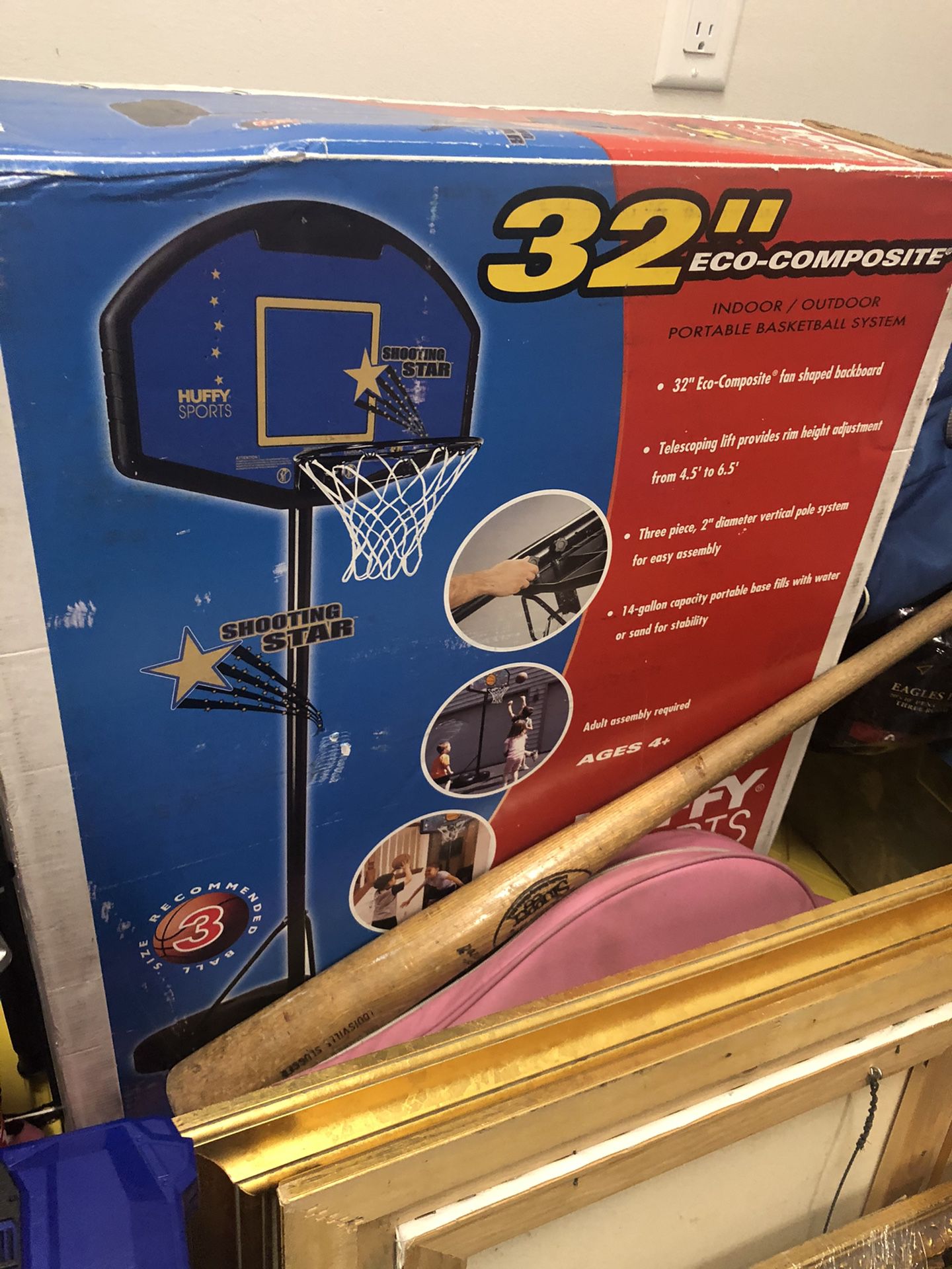 Brand New Never Used Basketball Hoop