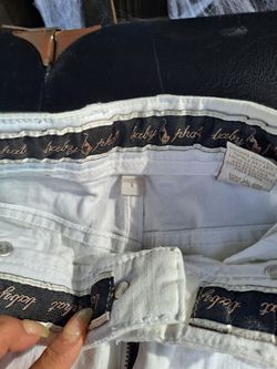 Baby Phat White Jeans Size 5