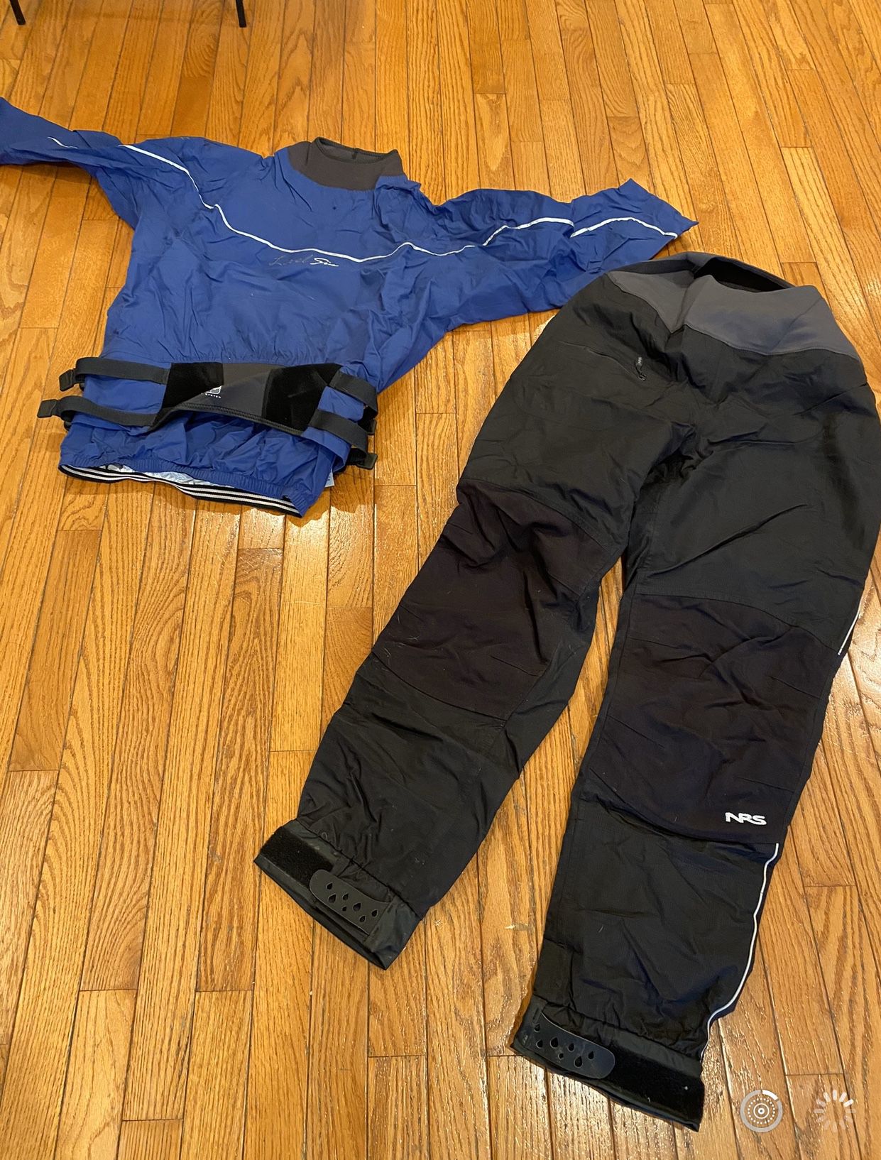 NRS and Level Six Dry-suit Pants and Top - women’s medium