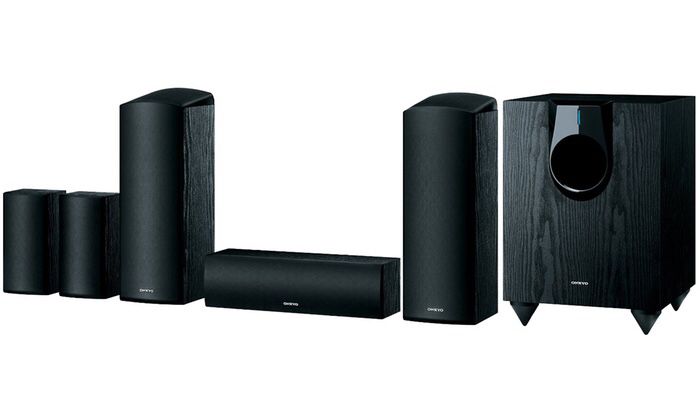 Old Onkyo 5.1 Speaker System - Discounted!