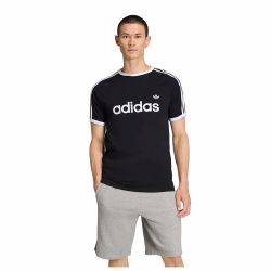 adidas Originals 3 Stripes Slim Ringer short sleeve T-shirt XL PLEASE READ