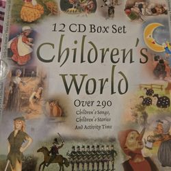 12 CD Box Set  Children's  Songs, Stories And Activity Time