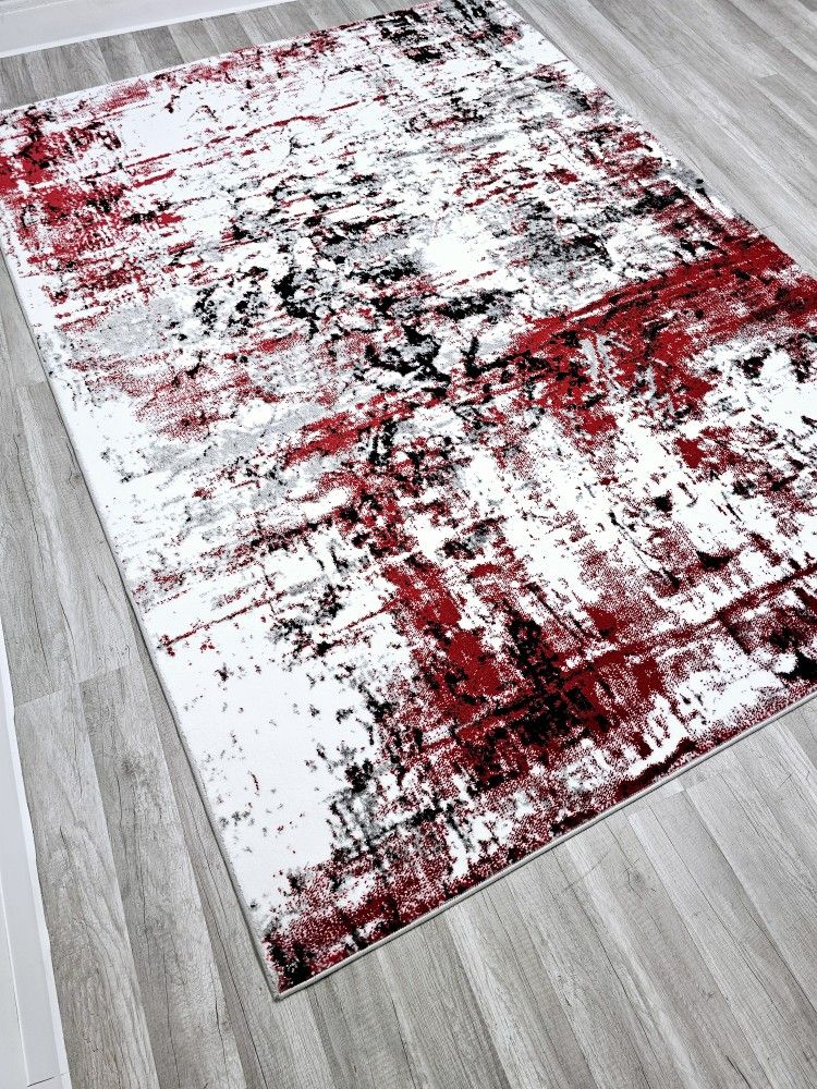 new splatter effect rug 5x8