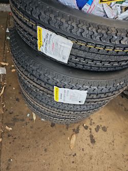 New set of tires 225 75 15 st 10ply