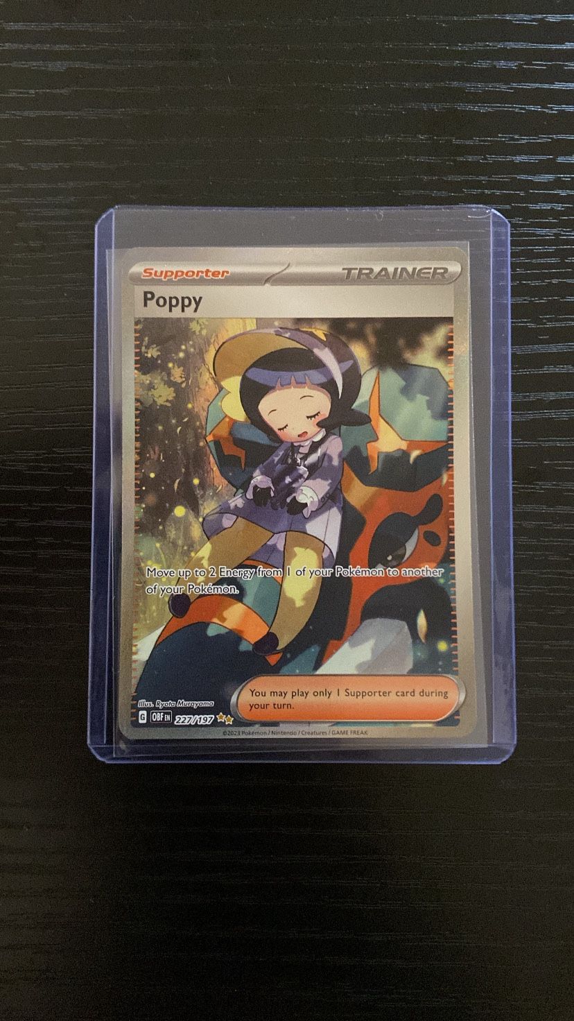 Pokemon Card Poppy
