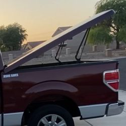 F150 Truck Bed Cover, burgundy, Best offer -100