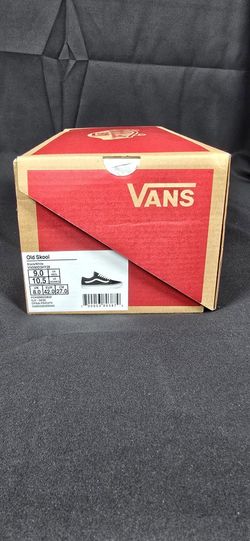 VANS OLD SKOOL BLACK/WHITE LOW SUEDE CANVAS UNISEX SHOES NEW Size 9 Mens Size 10.5 Women's