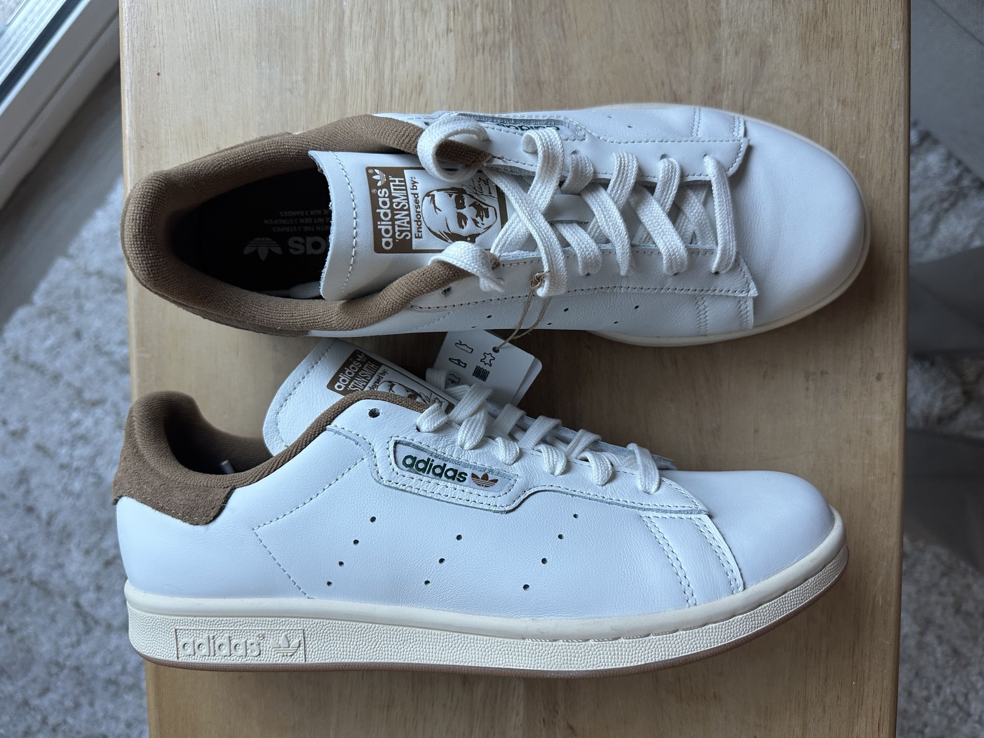 Stan Smith White Brown Desert (leather)