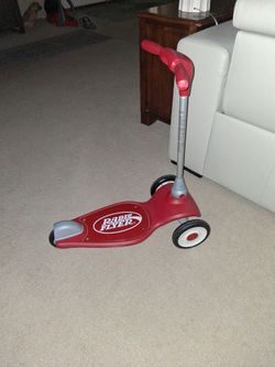 RED Kids Radio Flyer my 1st scooter sport