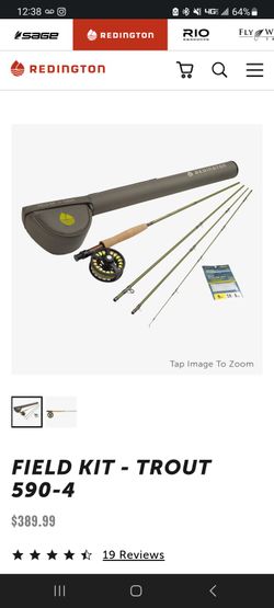 Redington Trout Field Kit Fly Fishing Combo