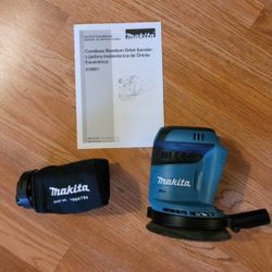 New Makita 18v Cordless Random Orbital Sander Tool-only $70 Firm Pickup Only
