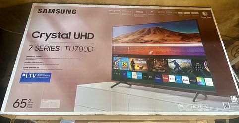 65-inch Samsung Crystal UHD 7 Series TU700D television