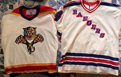Panthers and Rangers NHL Jerseys M