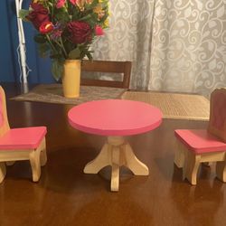 Doll Table Set 