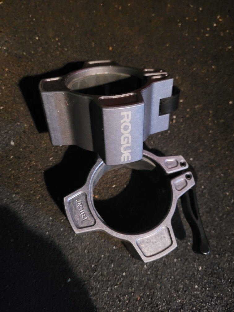 Rogue barbell collars