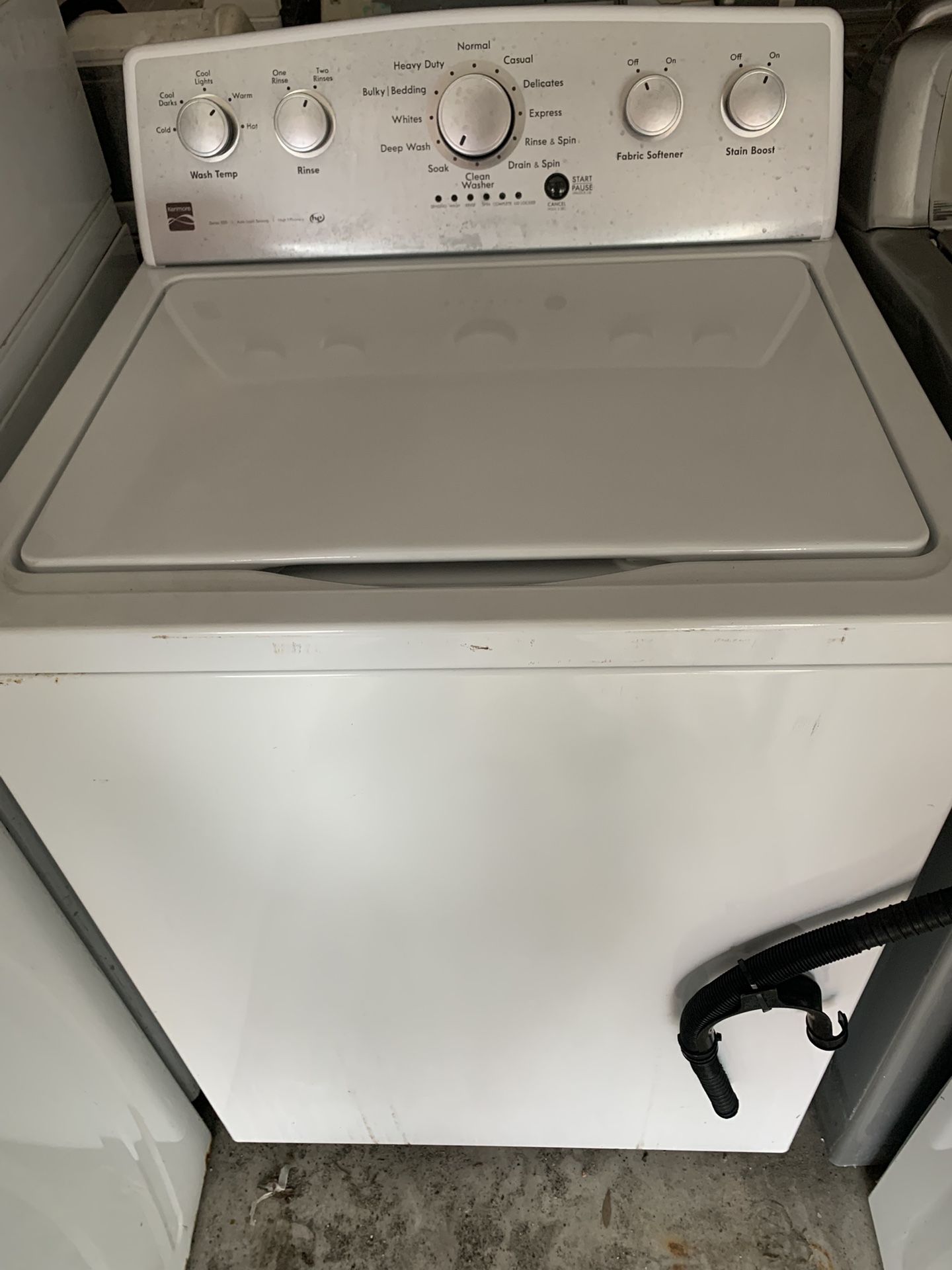 Kenmore Large Capacity Washer
