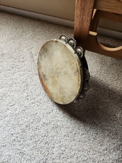 Antique Tambourine 