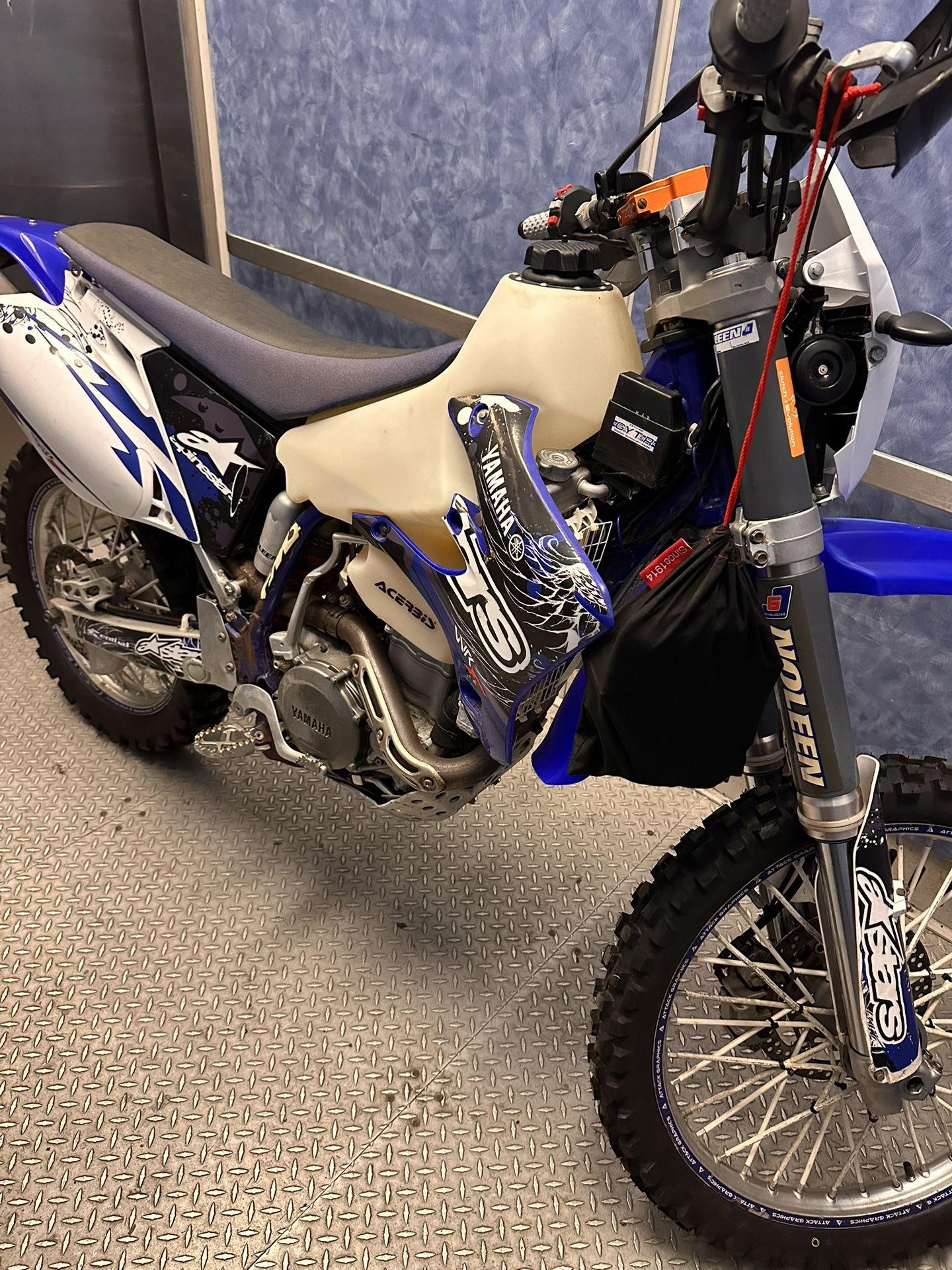 Yamaha 2005 Wr450 Green Sticker