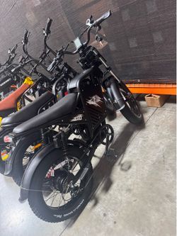 Motorcycle electric bicycle